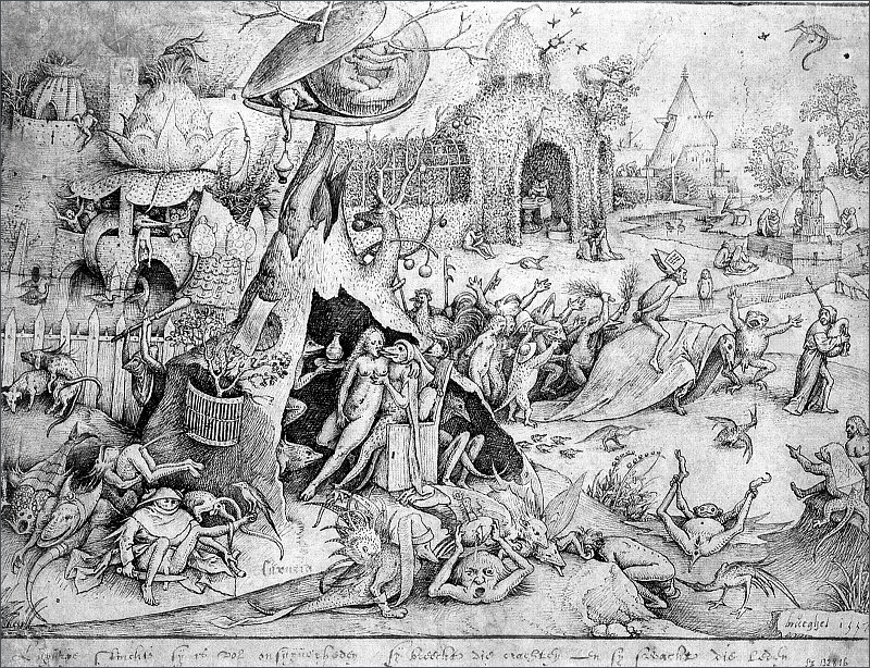 Smilstvo (Chlípnost) - Bruegel