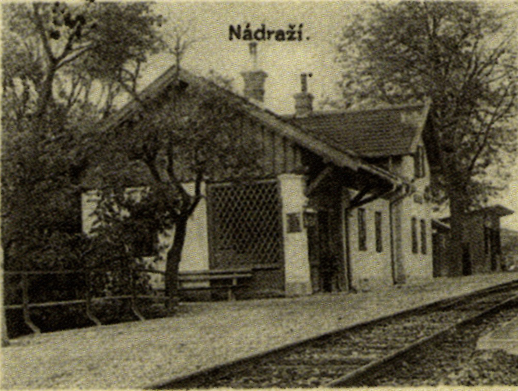 Zinsendorf - Česká u Brna, nádraží