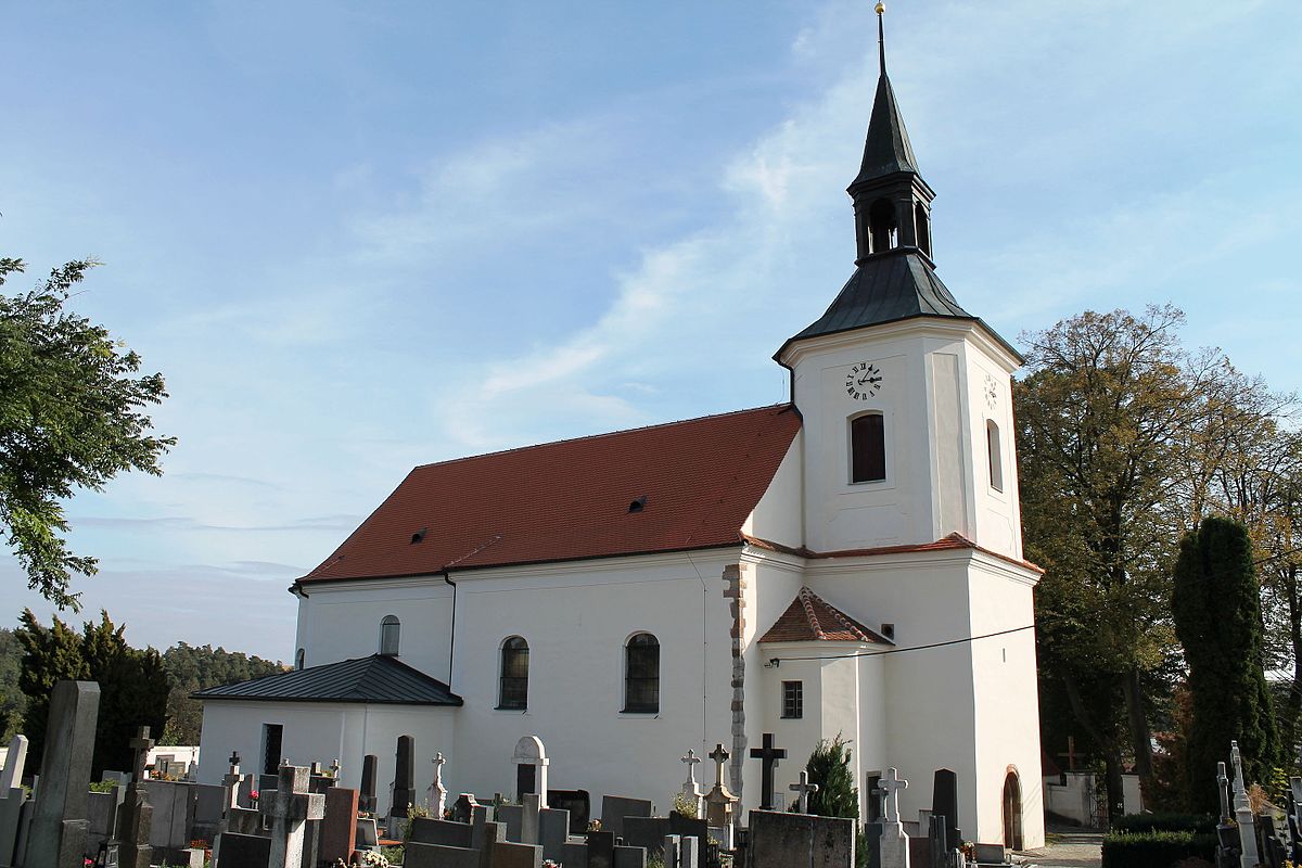 Kostel sv. Mikuláše Deblín - současný stav (zdroj wikipedie)
