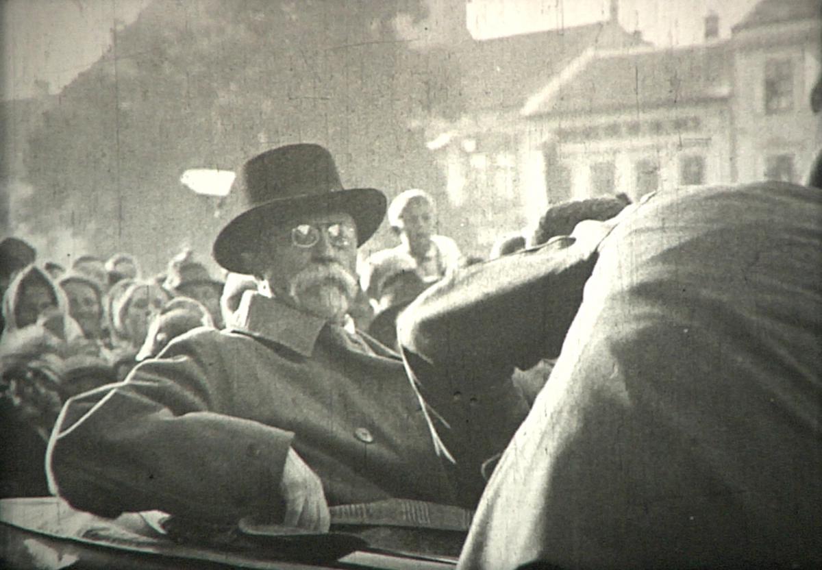 T. G. Masaryk v Tišnově 17. června 1928