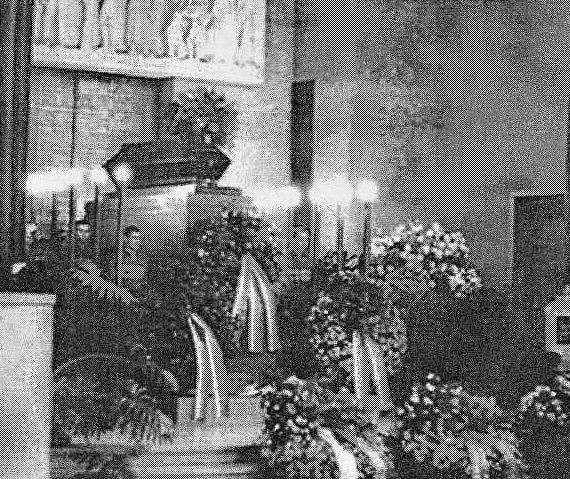 Pohřeb Benedikta Kociána v pražském krematoriu (1965)