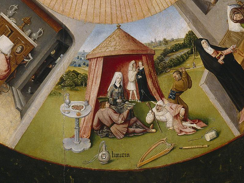 Luxuria - Smilstvo - Hieronymus Bosch