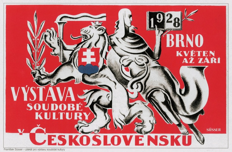 Plakát k Výstavě soudobé kultury 1928
