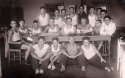 Sokolský kurs prostého tělocviku v roce 1931 v Praze; Rostislav Major sedící druhý zleva
